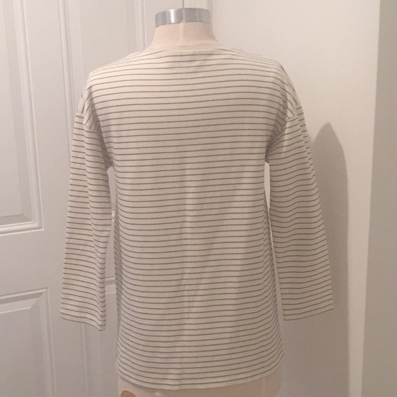 Striped Lacoste shirt Sz S - Picture 3 of 4